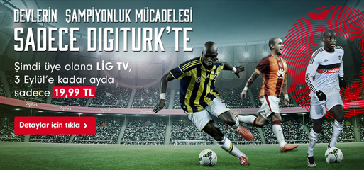 Digiturk LigTV Trksat paketi SD